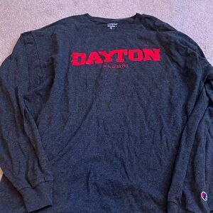 Champion university of Dayton alumni long sleeve shirt